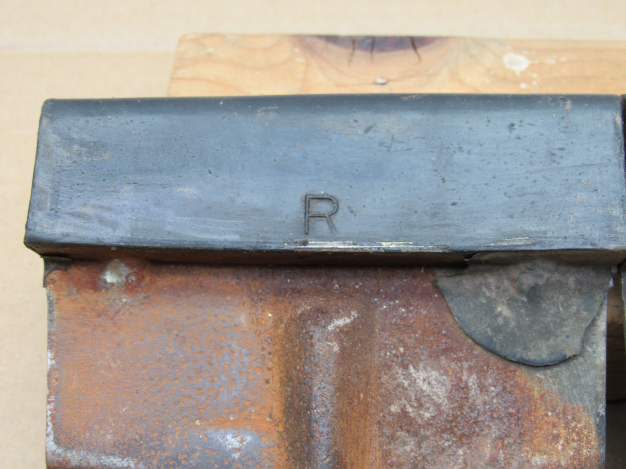 Front Bumper Impact Pad# 3464336 / 3464337 - Pair - Dodge Charger - 1971-72 - USED - SHIPS FREE TO LOWER 48 - Image 2