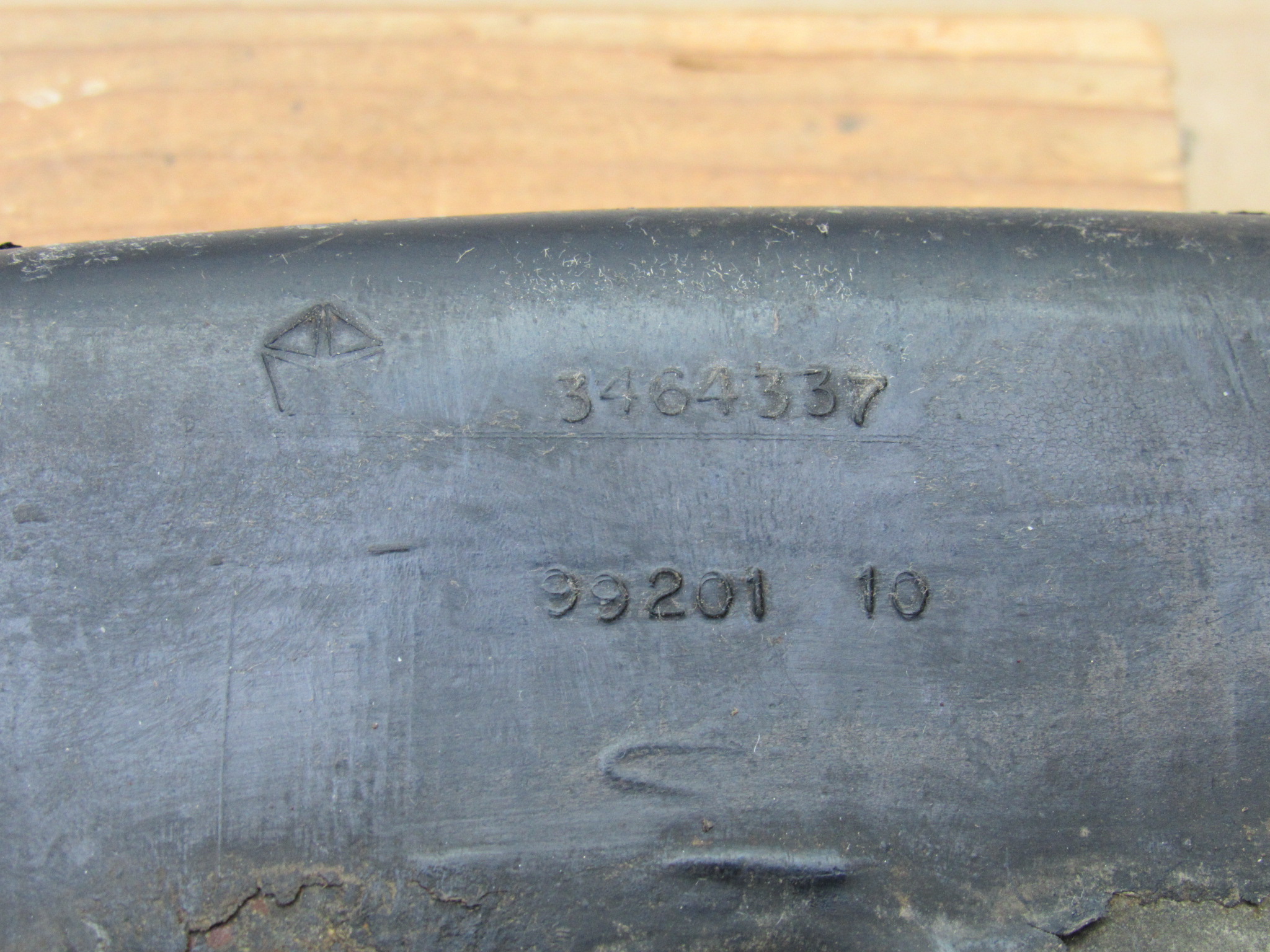 Front Bumper Impact Pad# 3464336 / 3464337 - Pair - Dodge Charger - 1971-72 - USED - SHIPS FREE TO LOWER 48 - Image 4