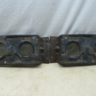 Headlamp Mounting Panel Plate# 3573322 / 3573323 - Pair - Plymouth Fury - W/ Concealed Headlamp - 1972 - USED - SHIPS FREE TO LOWER 48