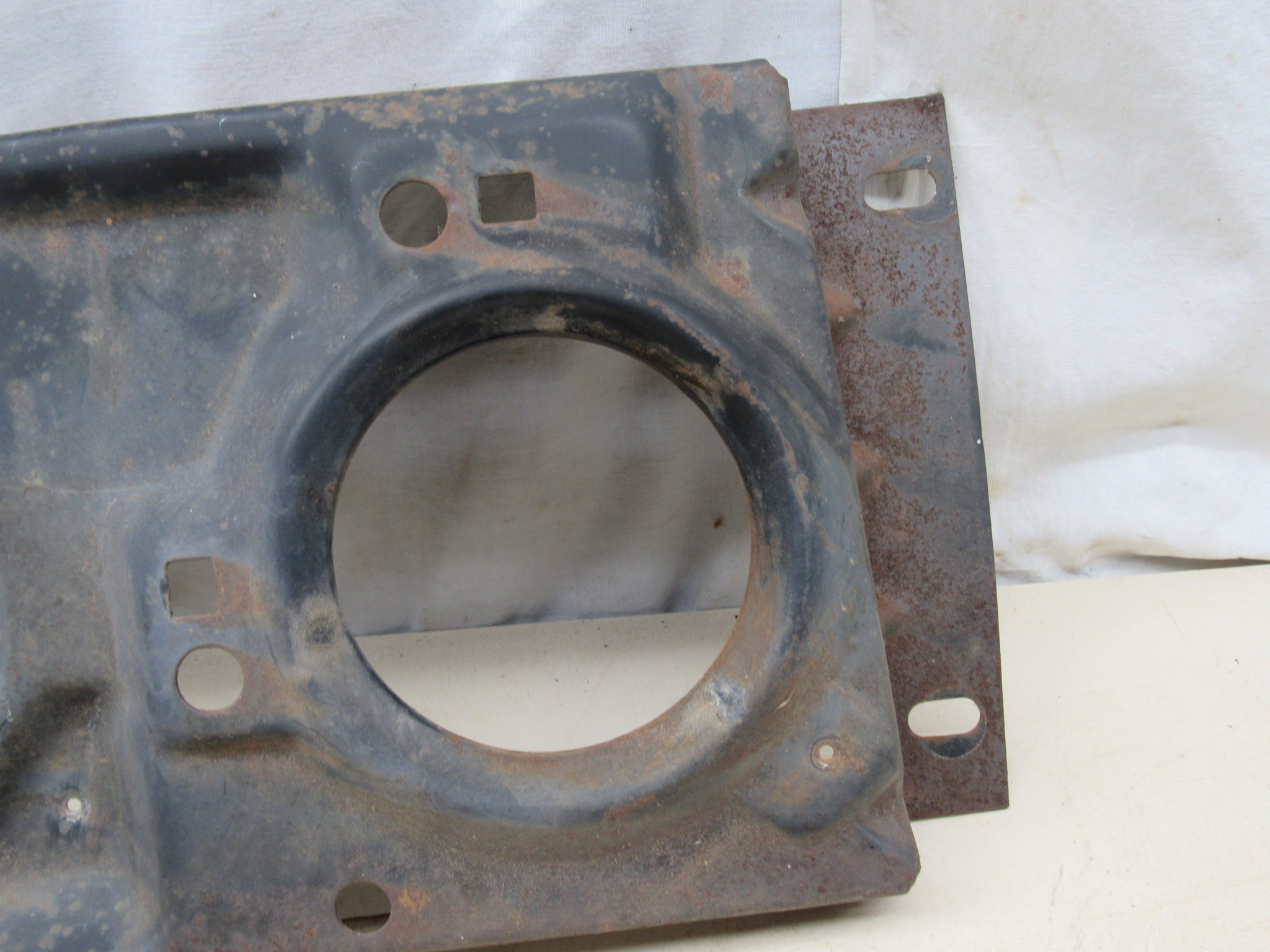 Headlamp Mounting Panel Plate# 3573322 / 3573323 - Pair - Plymouth Fury - W/ Concealed Headlamp - 1972 - USED - SHIPS FREE TO LOWER 48 - Image 12