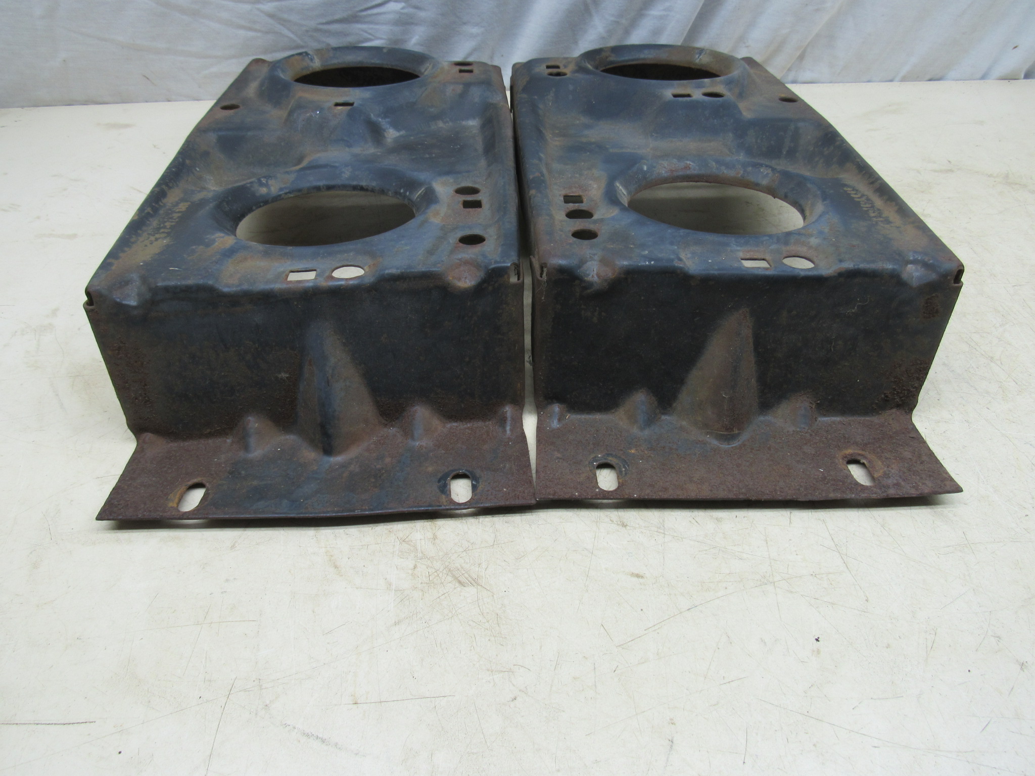 Headlamp Mounting Panel Plate# 3573322 / 3573323 - Pair - Plymouth Fury - W/ Concealed Headlamp - 1972 - USED - SHIPS FREE TO LOWER 48 - Image 10