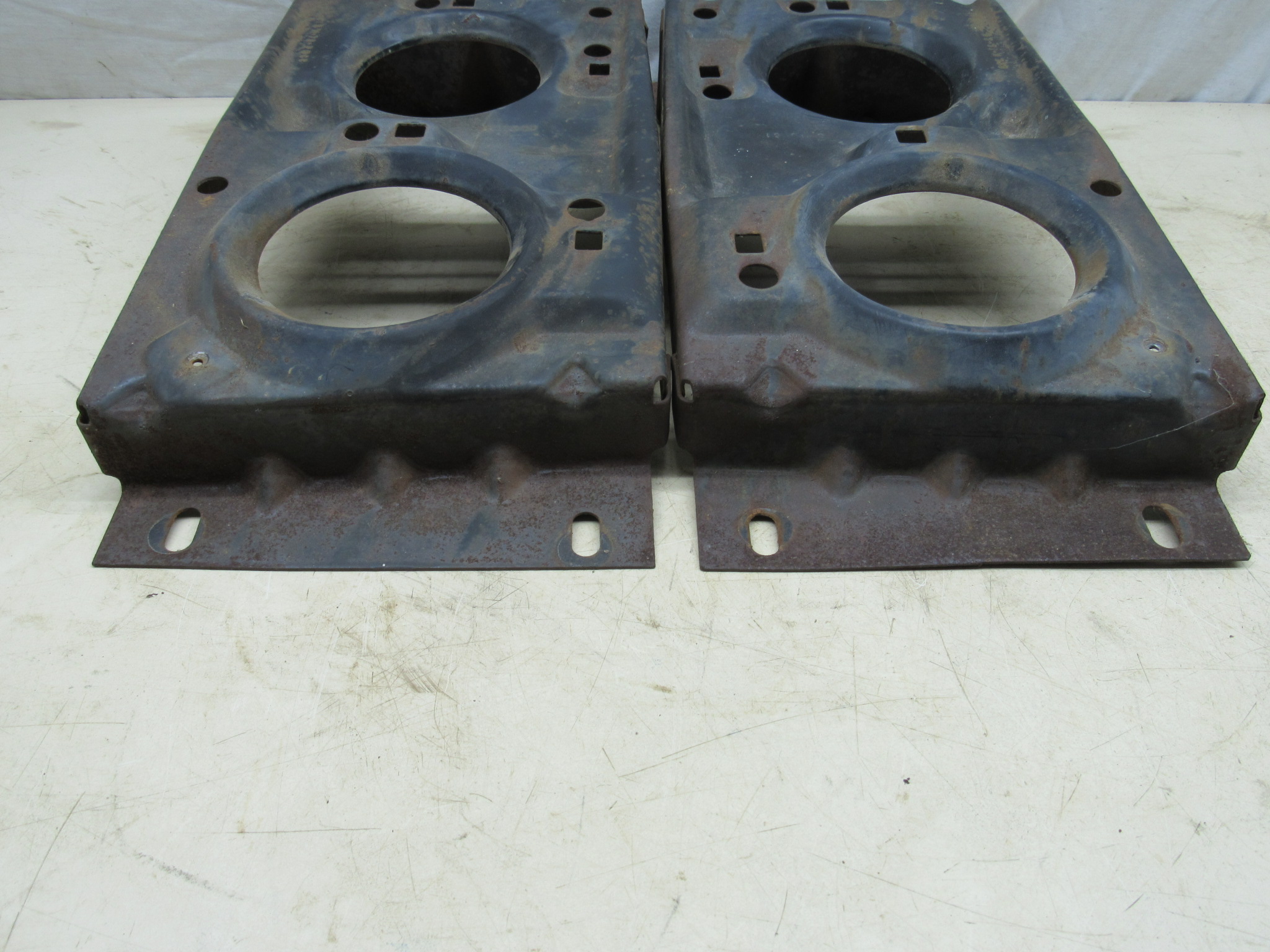 Headlamp Mounting Panel Plate# 3573322 / 3573323 - Pair - Plymouth Fury - W/ Concealed Headlamp - 1972 - USED - SHIPS FREE TO LOWER 48 - Image 9