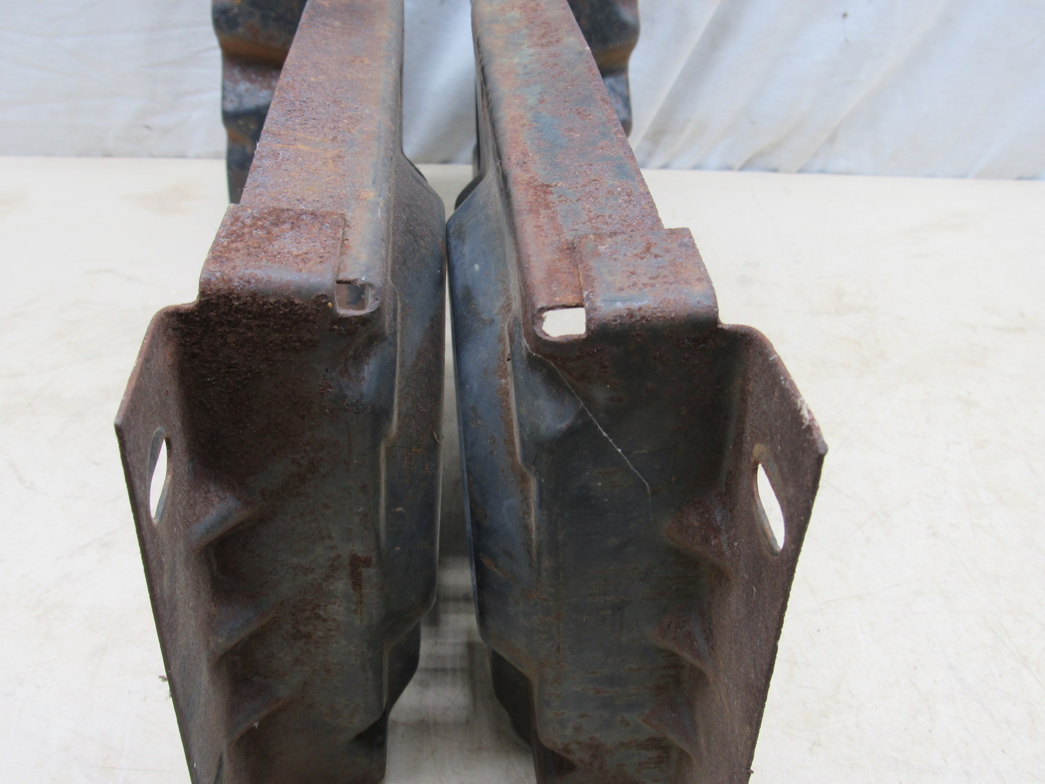 Headlamp Mounting Panel Plate# 3573322 / 3573323 - Pair - Plymouth Fury - W/ Concealed Headlamp - 1972 - USED - SHIPS FREE TO LOWER 48 - Image 6