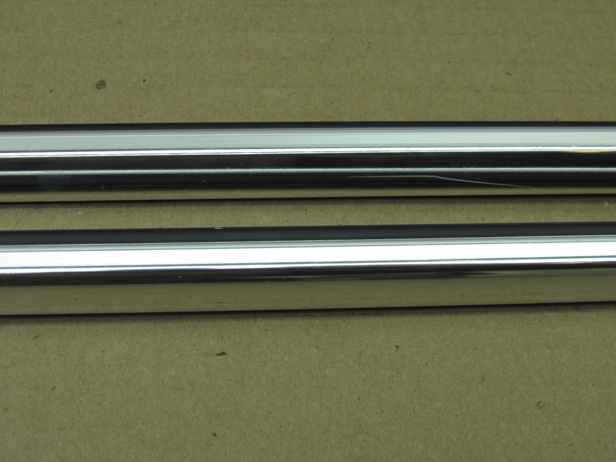 Lower Deck Lid Moulding Pkg# 2586120 / 2586121 - Plymouth Fury II - 1966 - NOS - SHIPS FREE TO LOWER 48 - Image 9