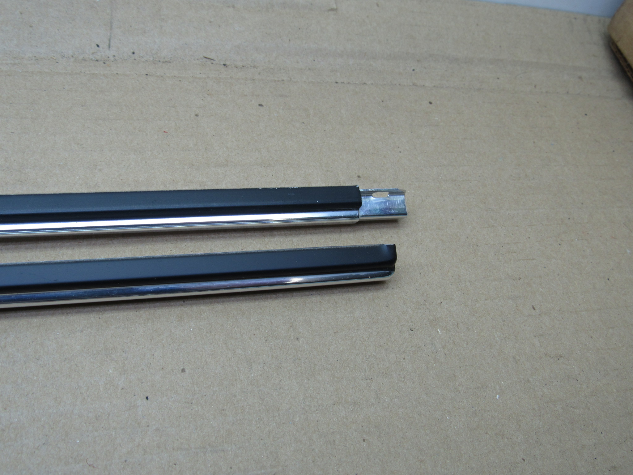Lower Deck Lid Moulding Pkg# 2586120 / 2586121 - Plymouth Fury II - 1966 - NOS - SHIPS FREE TO LOWER 48 - Image 7