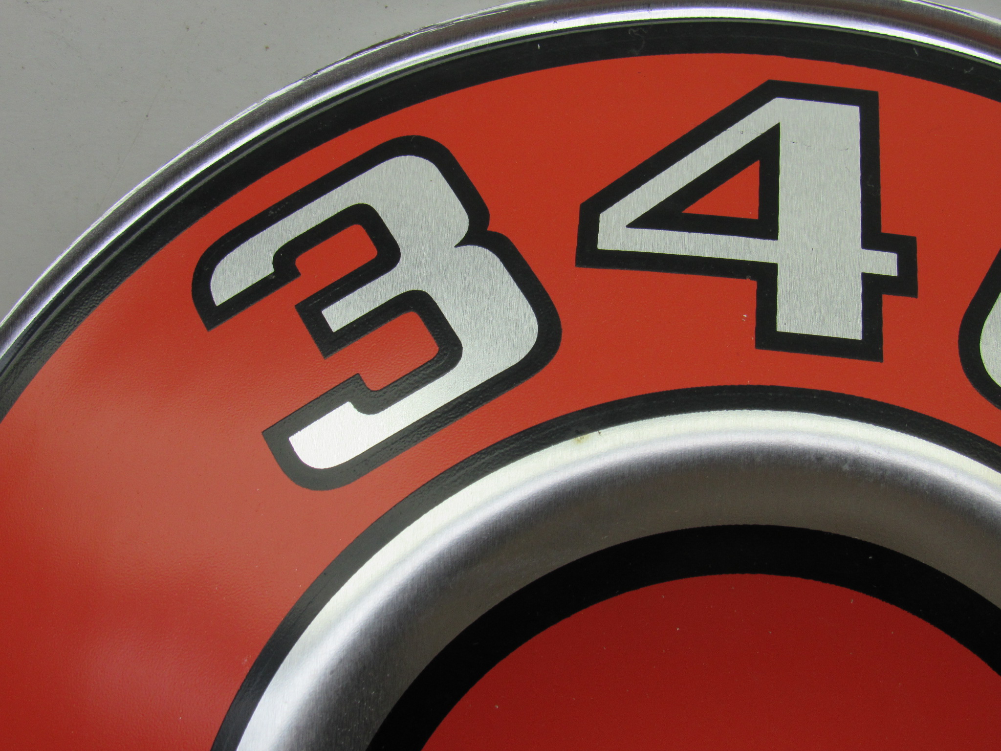 Air Cleaner Nameplate# 2863339 - Orange 340 - A - B - E - Body - 1969-71 - NEW MOPAR - SHIPS FREE TO LOWER 48 - Image 5