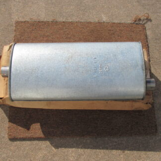 Muffler# 2781266 - Single Exhaust - B - Body - Zinc Plated - 1966-73 - NOS - SHIPS FREE TO LOWER 48