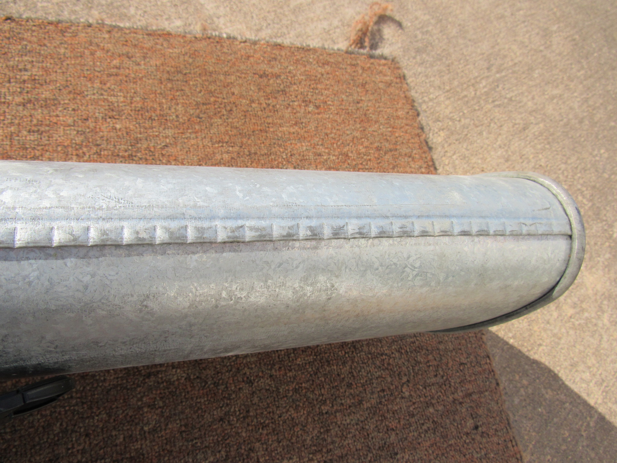 Muffler# 2781266 - Single Exhaust - B - Body - Zinc Plated - 1966-73 - NOS - SHIPS FREE TO LOWER 48 - Image 5