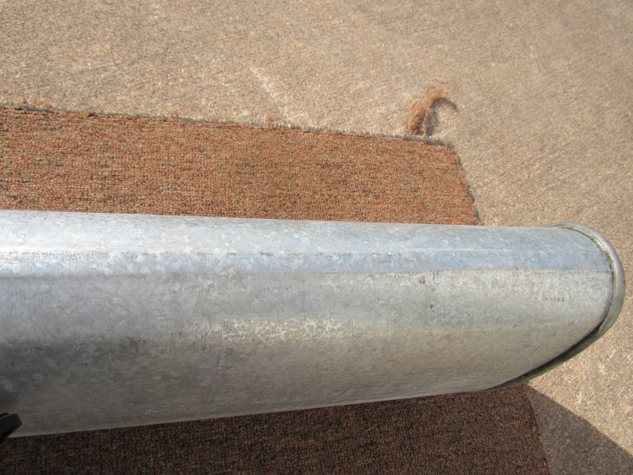 Muffler# 2781266 - Single Exhaust - B - Body - Zinc Plated - 1966-73 - NOS - SHIPS FREE TO LOWER 48 - Image 4