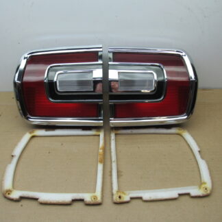 Tail Lamp Pkg# 2853336 / 2853337 - Pair - Plymouth Road Runner - 1968 - ORIGINAL / RESTORED - SHIPS FREE TO LOWER 48