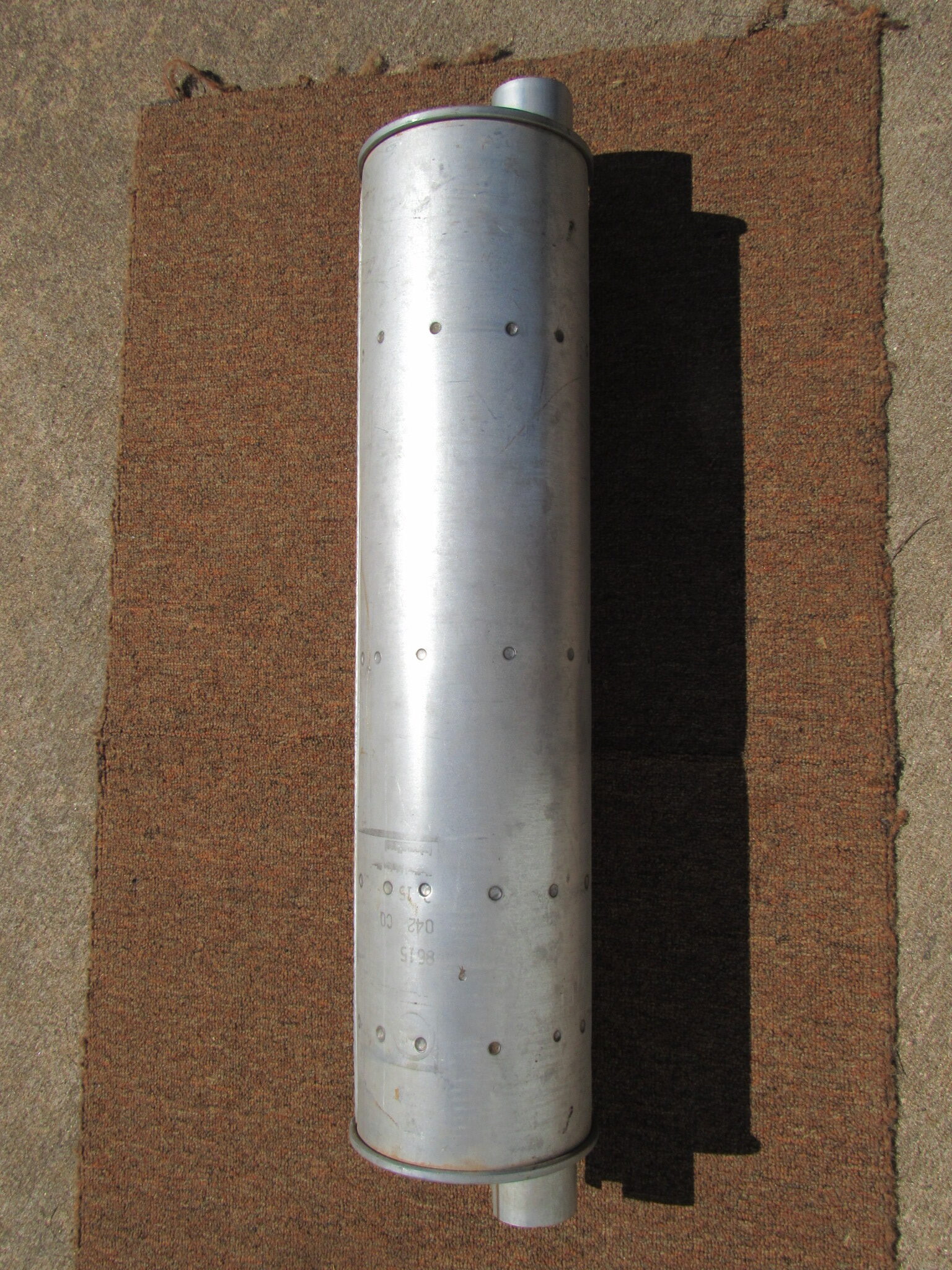 Exhaust Muffler# 4117114 - Dodge Motor Home - M3 - 360 - 440 - V8 - 1979-80 - NOS - SHIPS FREE TO LOWER 48 - Image 4