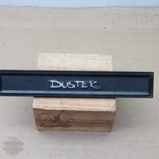 Door Inside Trim Panel Nameplate# 3499375 - Single - Duster - 1970-72 - USED - SHIPS FREE TO LOWER 48