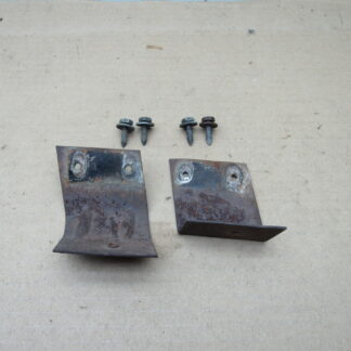 Radiator Grille Lower Support Brackets# 2582119 / 2786563 - Pair - Dodge Dart - 1968 - USED - SHIPS FREE TO LOWER 48